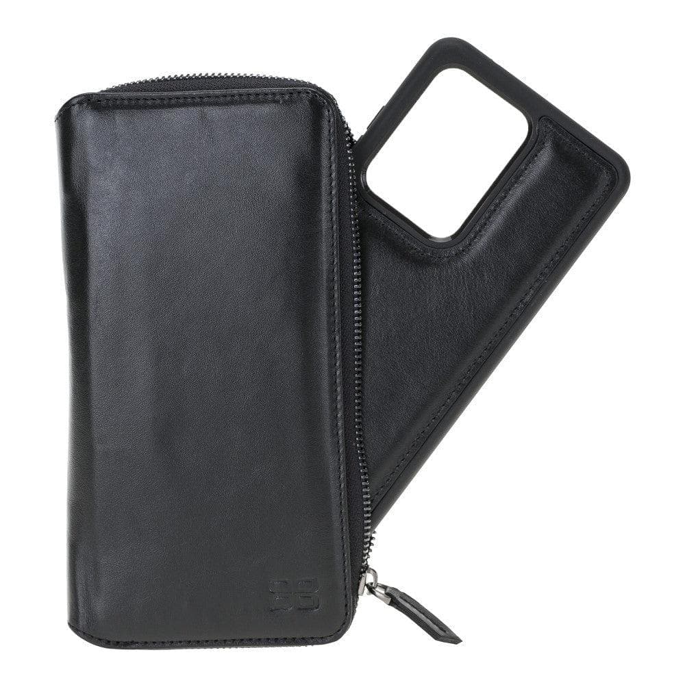 Bayelon Pouch Magic Wallet Case for Samsung Galaxy S20 Series - Detachable Leather