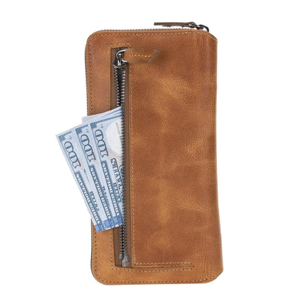 Bayelon Pouch Magic Wallet Case for Samsung Galaxy S20 Series - Detachable Leather