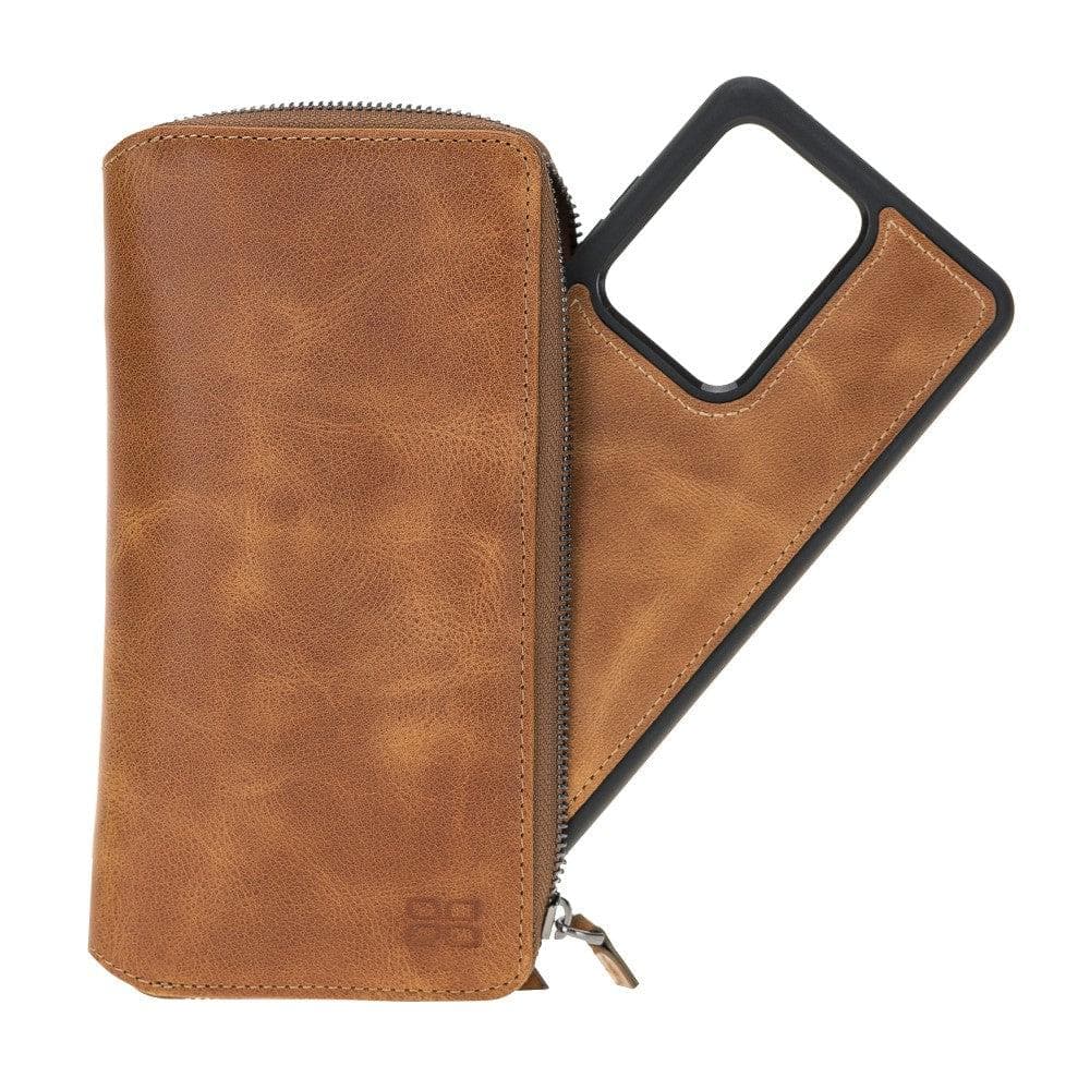 Bayelon Pouch Magic Wallet Case for Samsung Galaxy S20 Series - Detachable Leather
