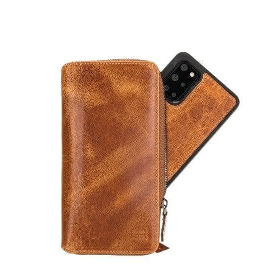 Bayelon Pouch Magic Wallet Case for Samsung Galaxy S20 Series - Detachable Leather