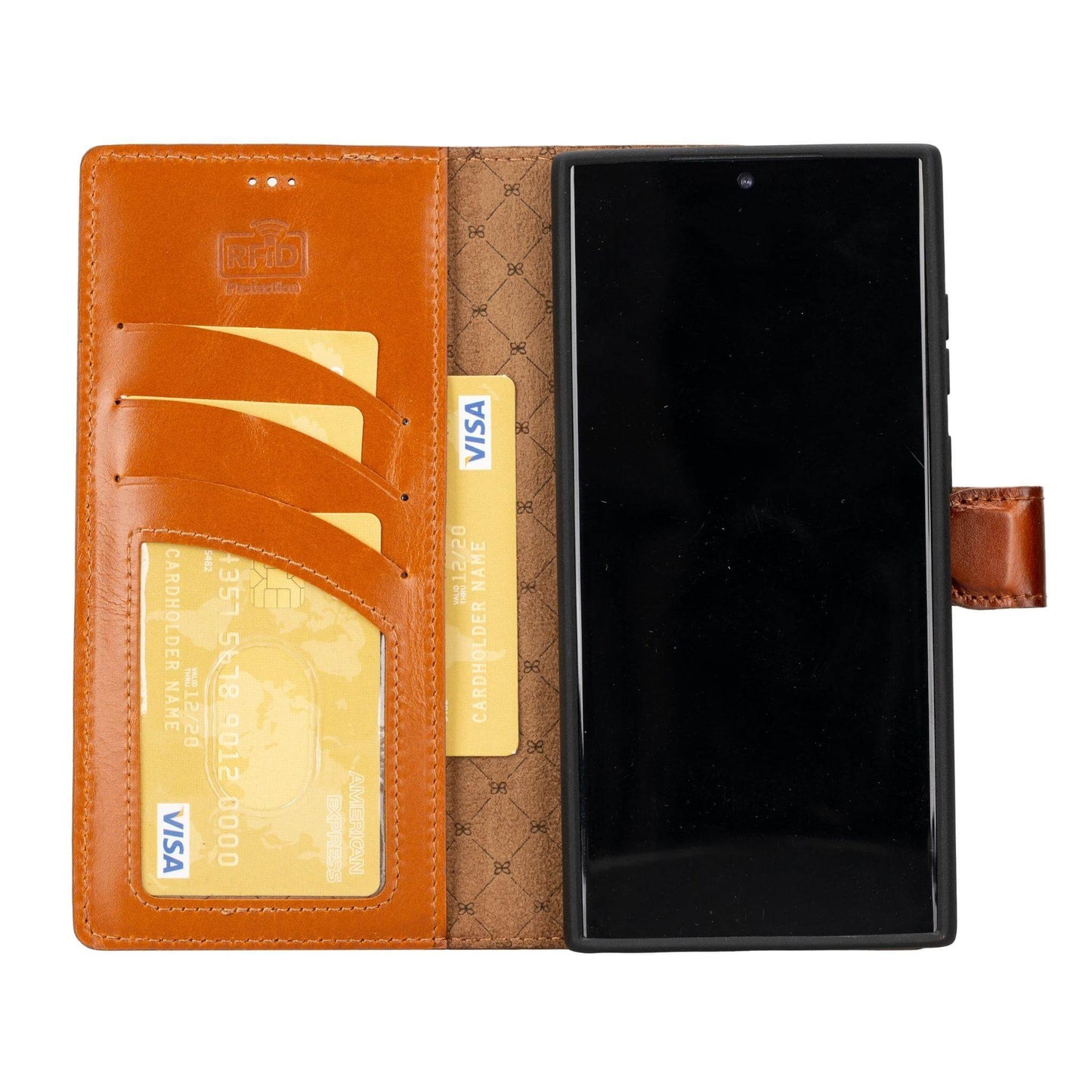 Bayelon Magic Samsung Galaxy S23 Detachable Leather Wallet Case