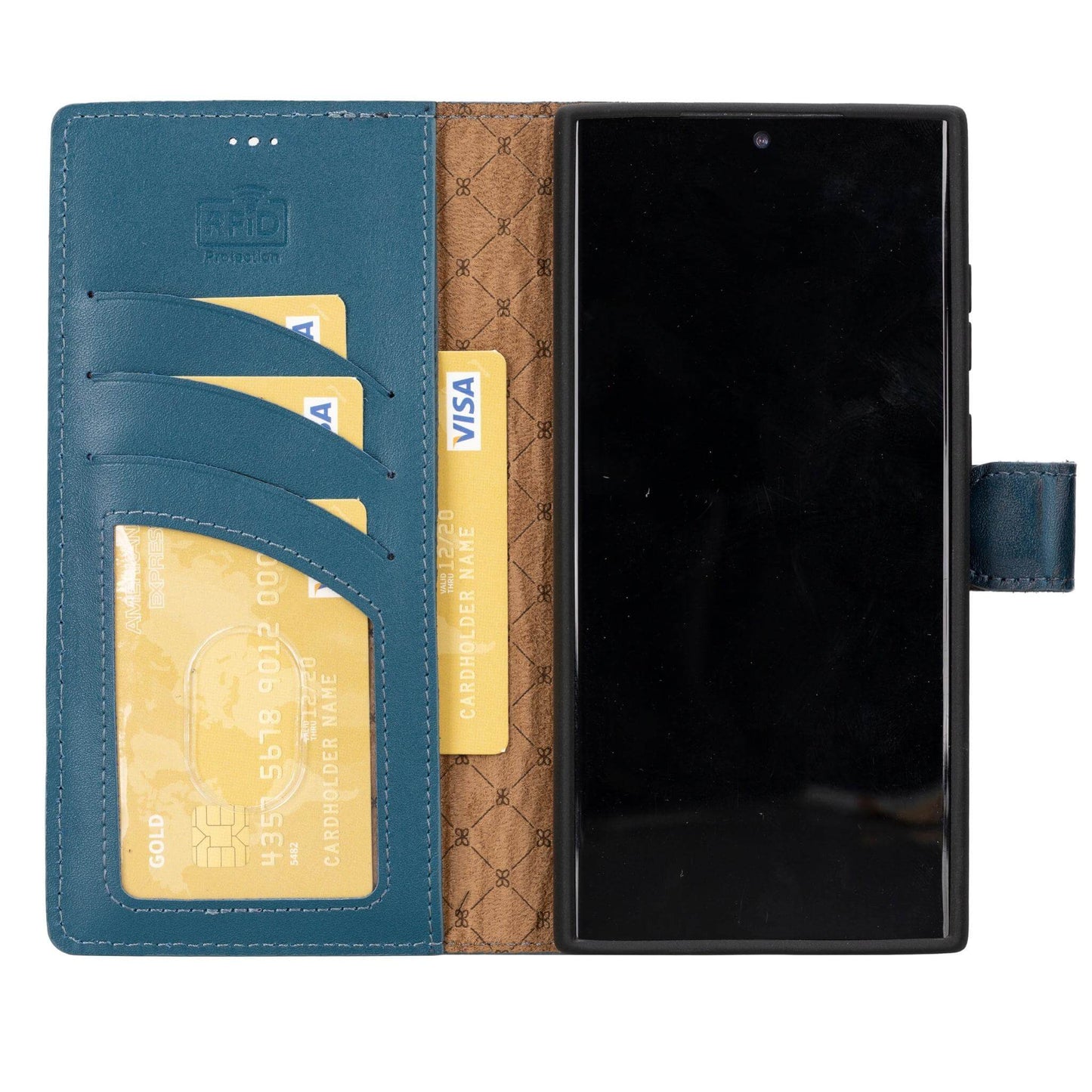 Bayelon Magic Samsung Galaxy S23 Detachable Leather Wallet Case