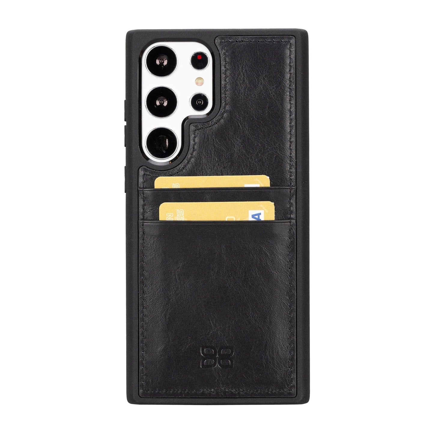 Bayelon Flex Cover Leather Case for Samsung Galaxy S24 Ultra with Card Holder