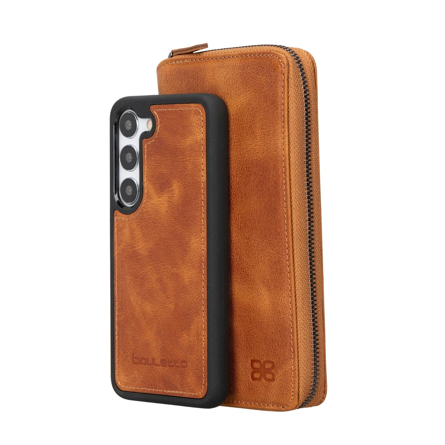 Bayelon Pouch Magic Wallet Case for Samsung Galaxy S24 Ultra - Leather