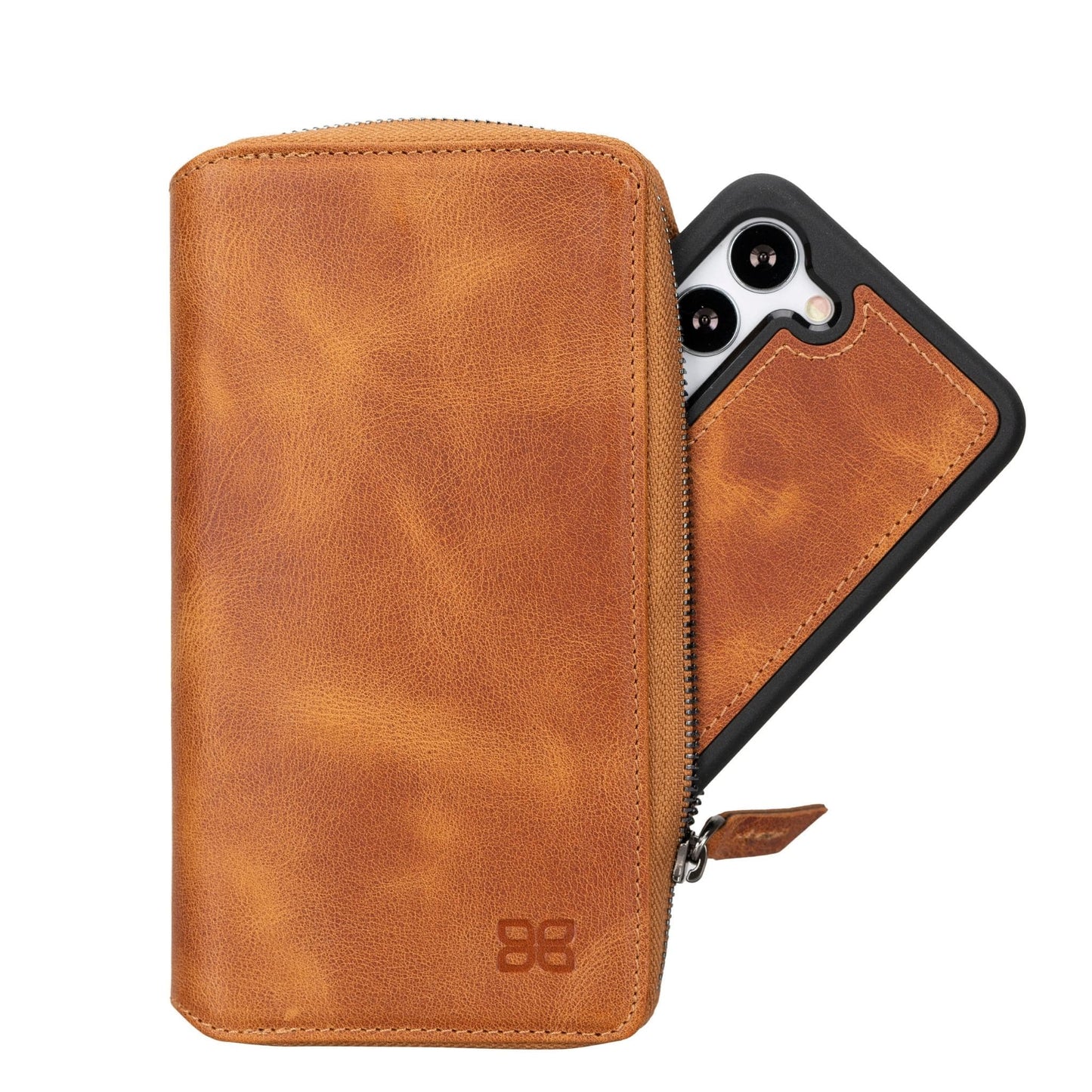 Bayelon Pouch Magic Wallet Case for Samsung Galaxy S24 Ultra - Leather
