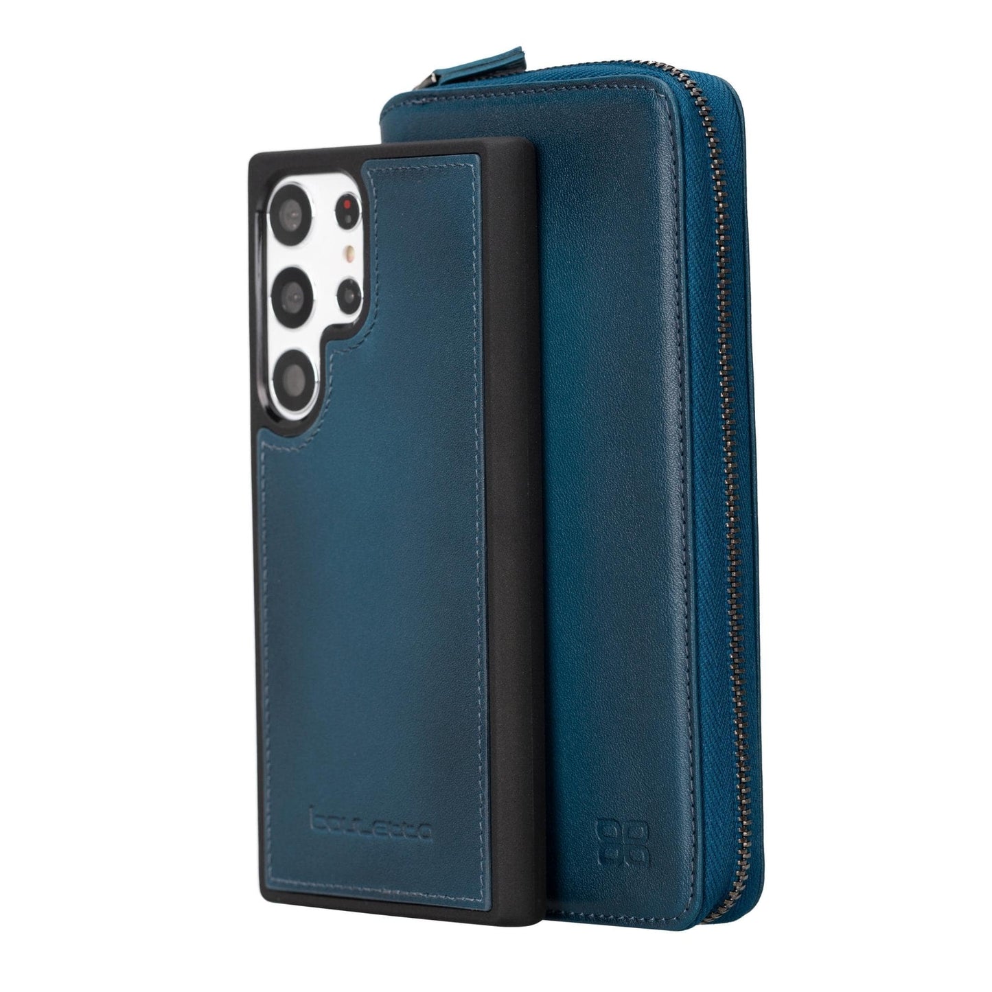Bayelon Pouch Magic Wallet Case for Samsung Galaxy S24 Ultra - Leather