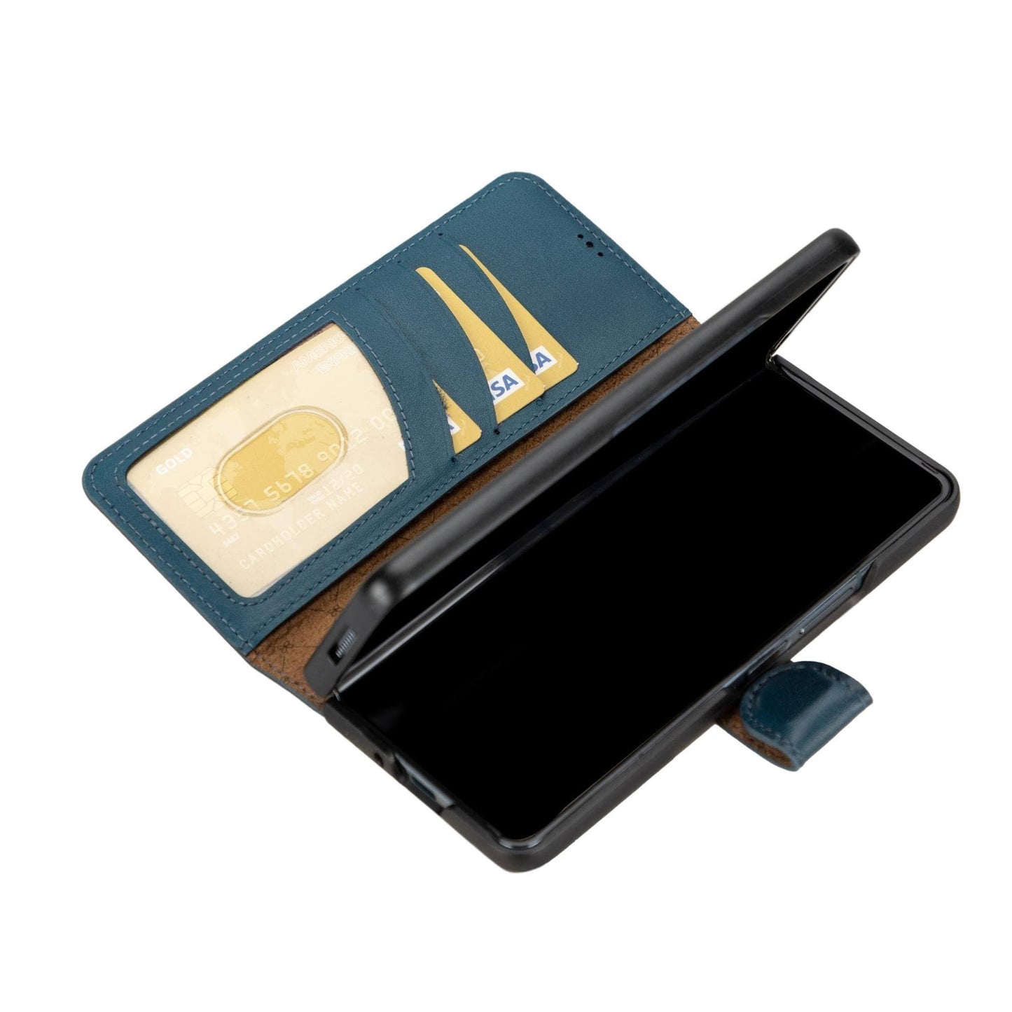 Bouletta Leather Wallet Case for Samsung Galaxy Z Fold 4 - Non-Detachable