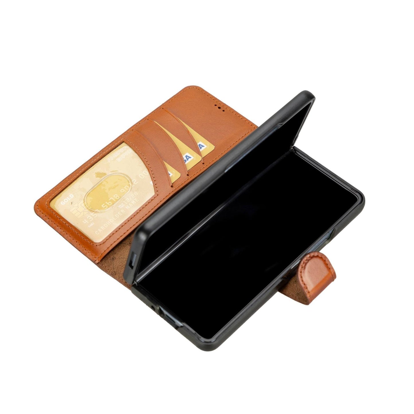 Bouletta Leather Wallet Case for Samsung Galaxy Z Fold 4 - Non-Detachable