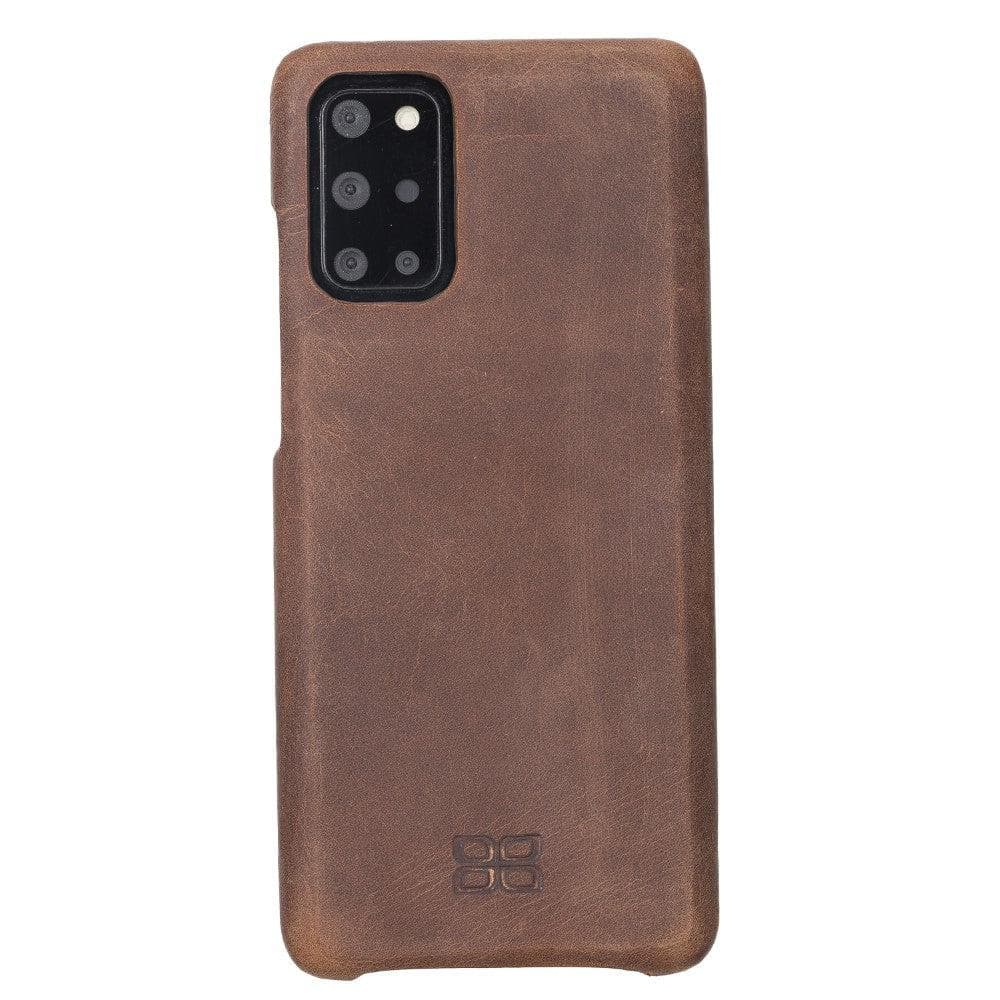 Bayelon F360 Luxury Leather Case for Samsung Galaxy S20 Ultra Saddle Brown