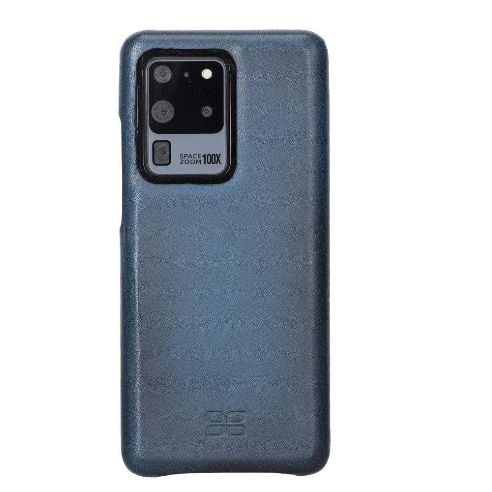 Bayelon F360 Luxury Leather Case for Samsung Galaxy S20 Ultra Blue