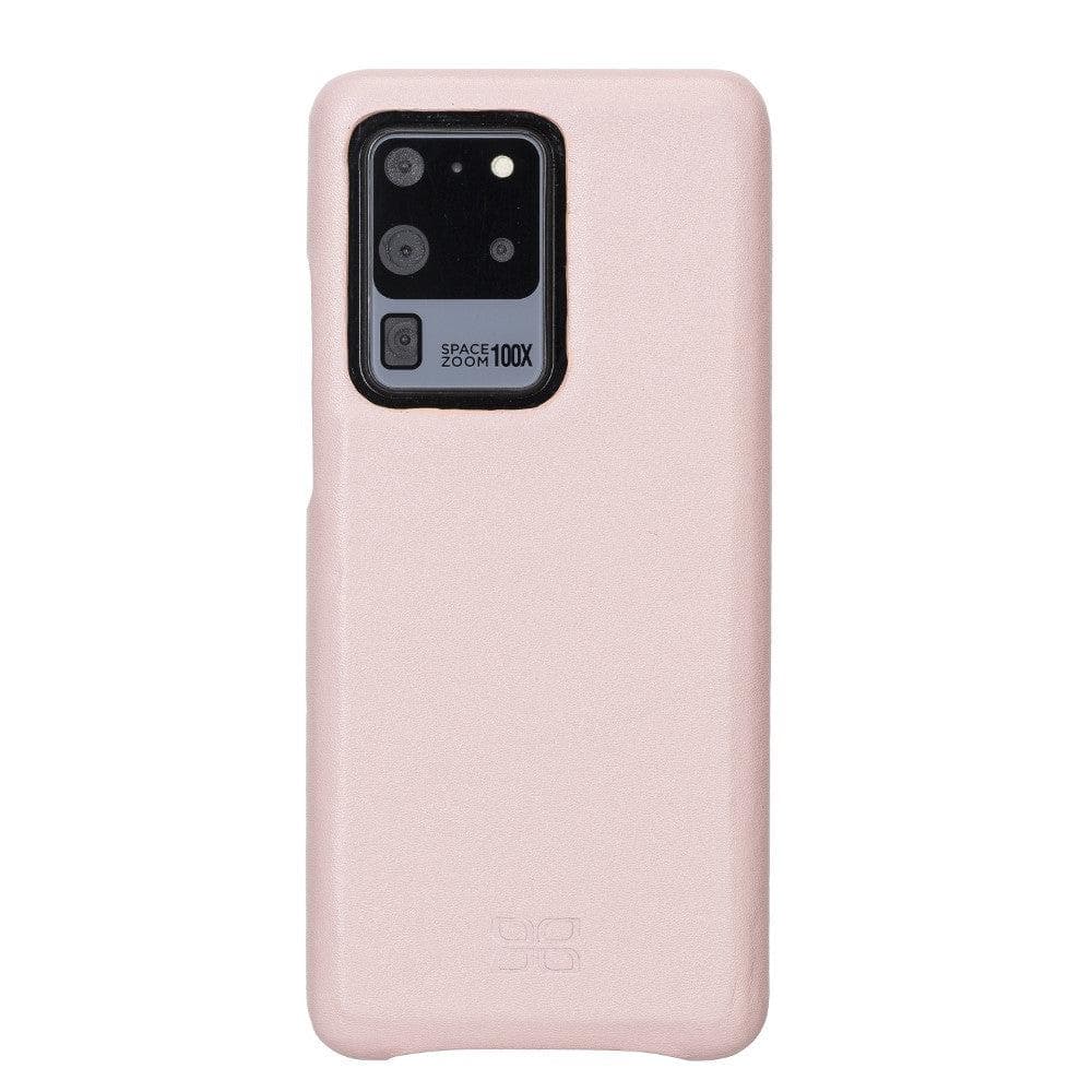 Bayelon F360 Luxury Leather Case for Samsung Galaxy S20 Ultra Pink