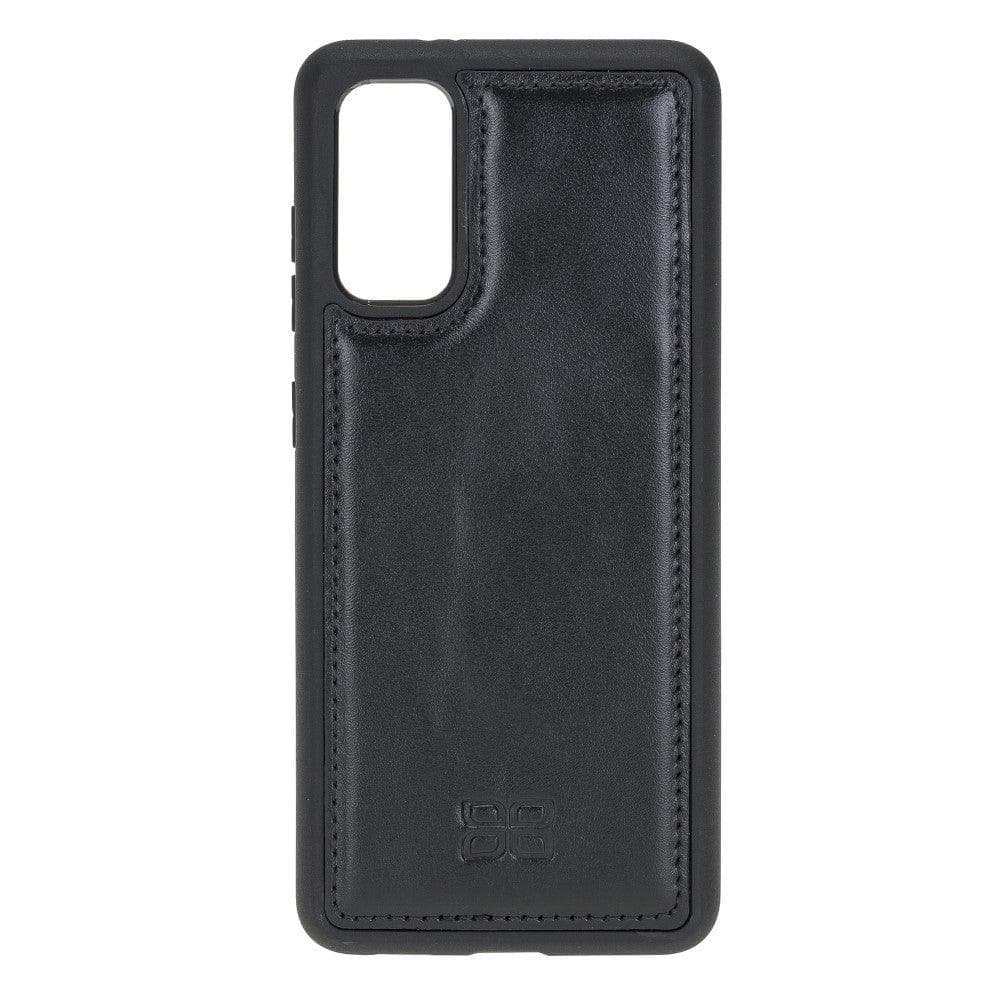 Bayelon Flex Cover Genuine Leather Case for Samsung Galaxy S20 Ultra Black