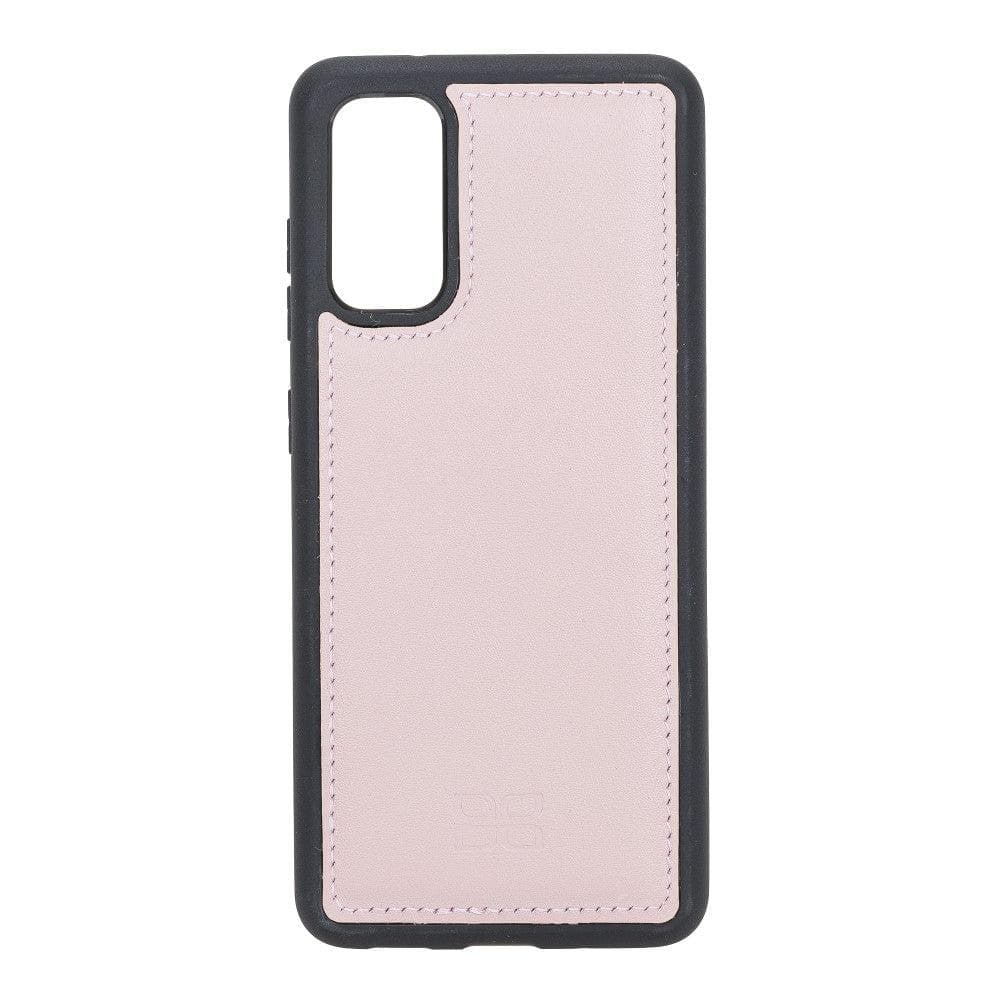 Bayelon Flex Cover Genuine Leather Case for Samsung Galaxy S20 Ultra Pink