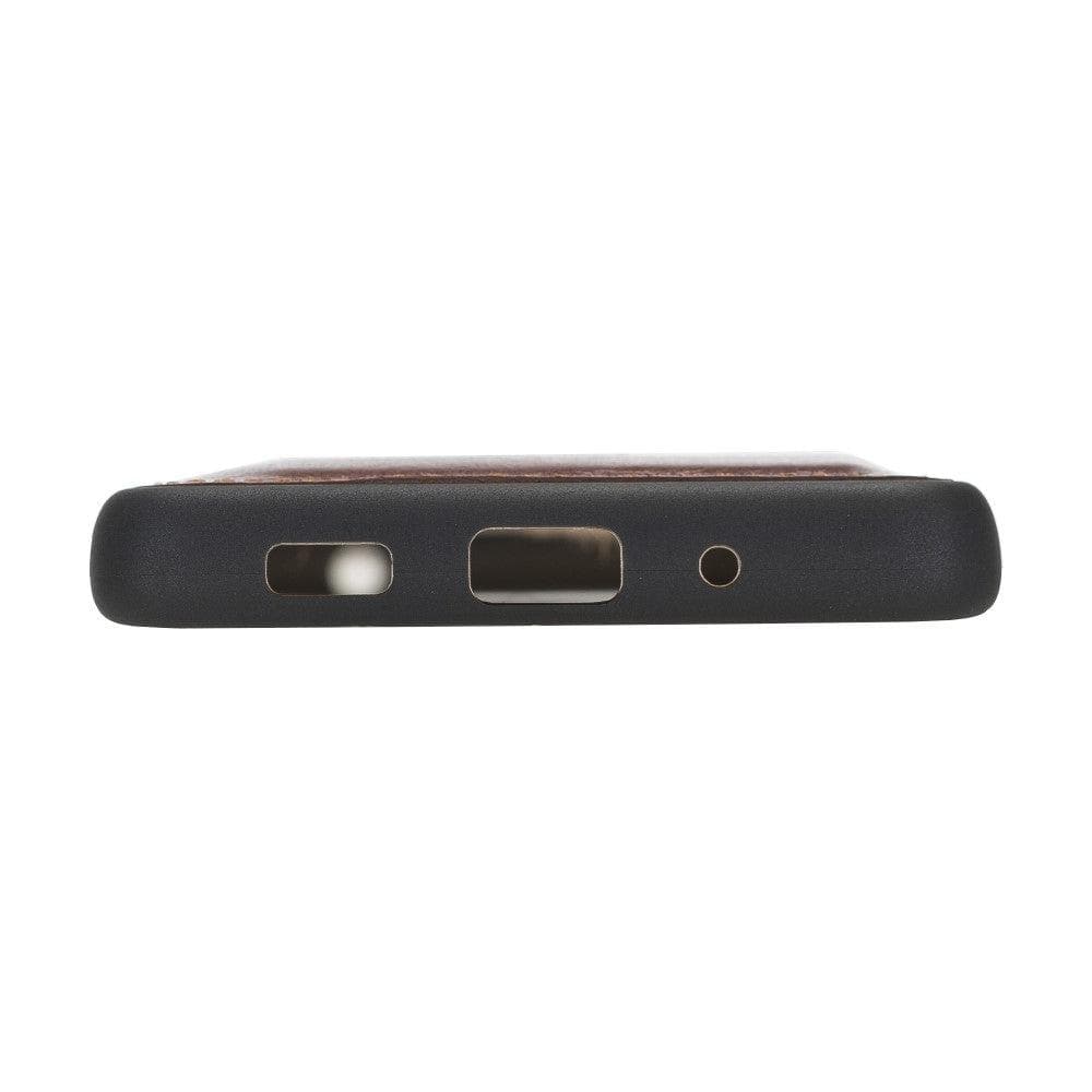 Bayelon Genuine Leather Flex Cover Case for Samsung Galaxy S20 Ultra