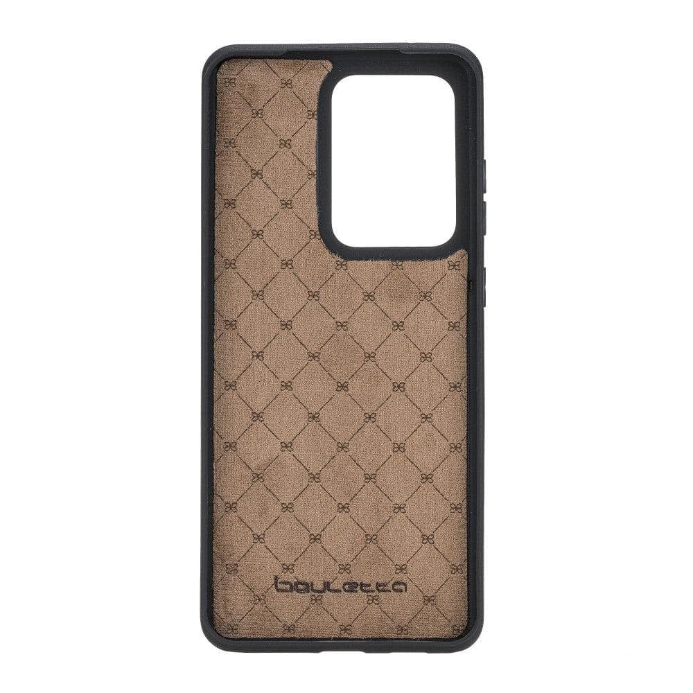 Bayelon Genuine Leather Flex Cover Case for Samsung Galaxy S20 Ultra