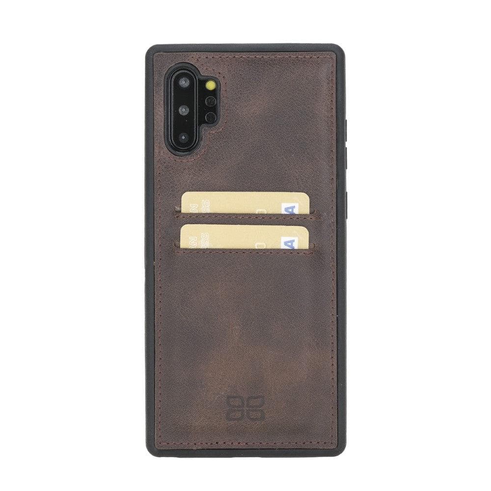 Bayelon Genuine Leather Flex Cover Case for Samsung Galaxy S20 Ultra Brown
