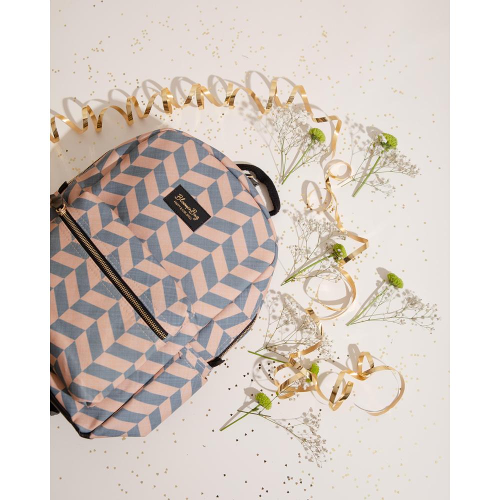 BloominBag Smokey Chevron 13-14 Inch MacBook / Laptop Backpack