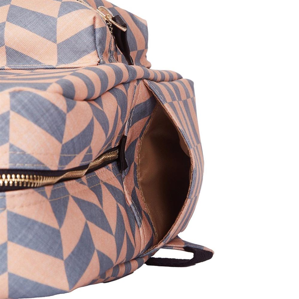 BloominBag Smokey Chevron 13-14 Inch MacBook / Laptop Backpack
