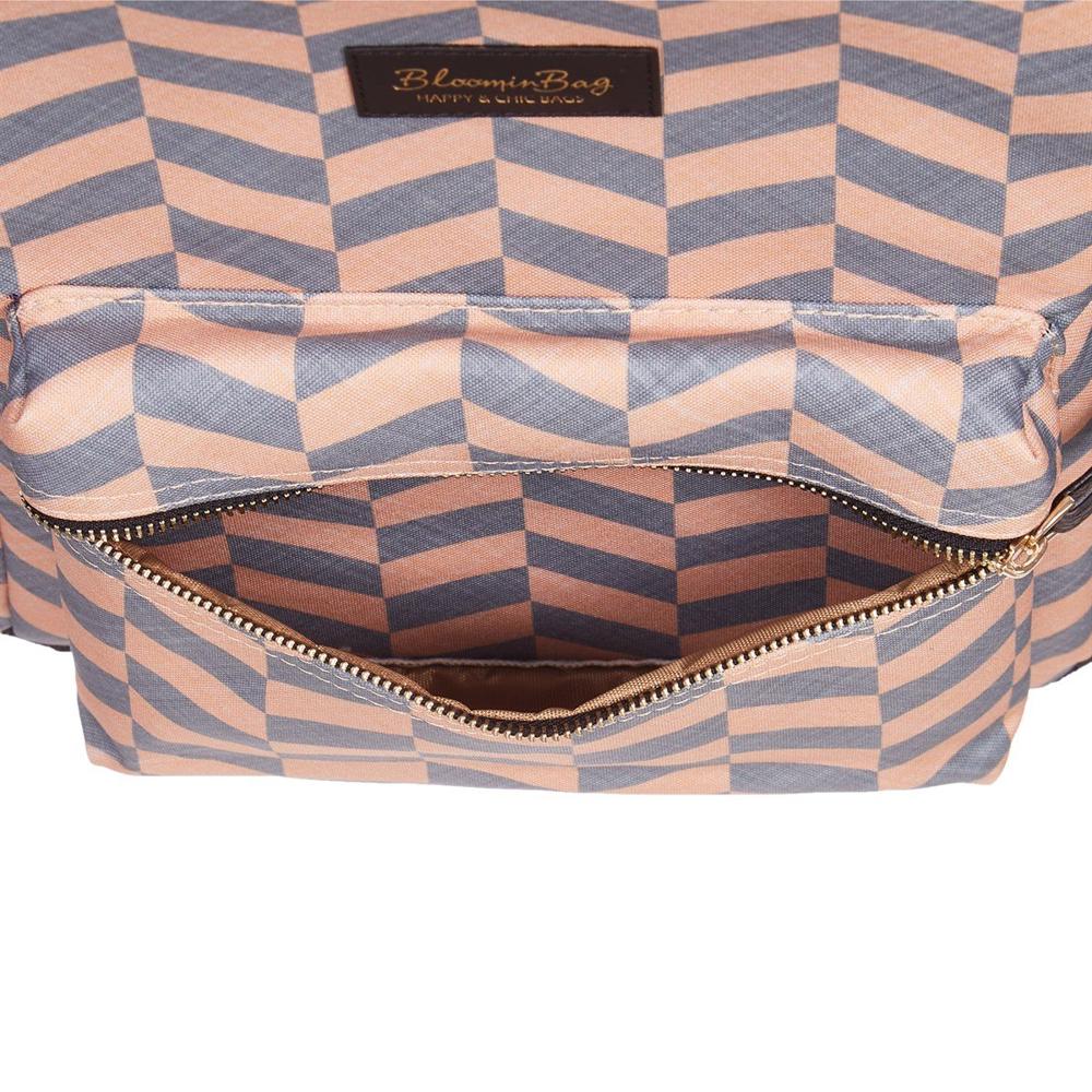 BloominBag Smokey Chevron 13-14 Inch MacBook / Laptop Backpack