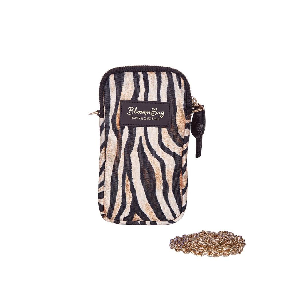 BloominBag Stripy Tricky Cell Phone Crossbody Bag