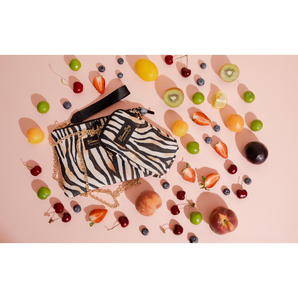 BloominBag Stripy Tricky Cell Phone Crossbody Bag