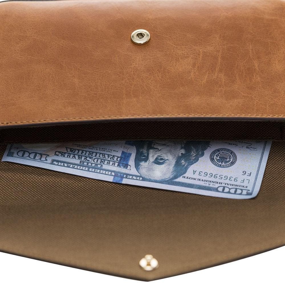 Bayelon Tria Genuine Leather Women Clutch Bag