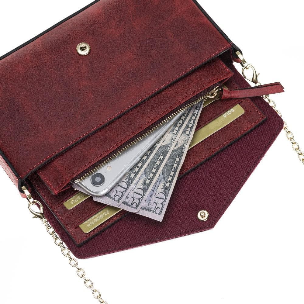 Bayelon Tria Genuine Leather Women Clutch Bag