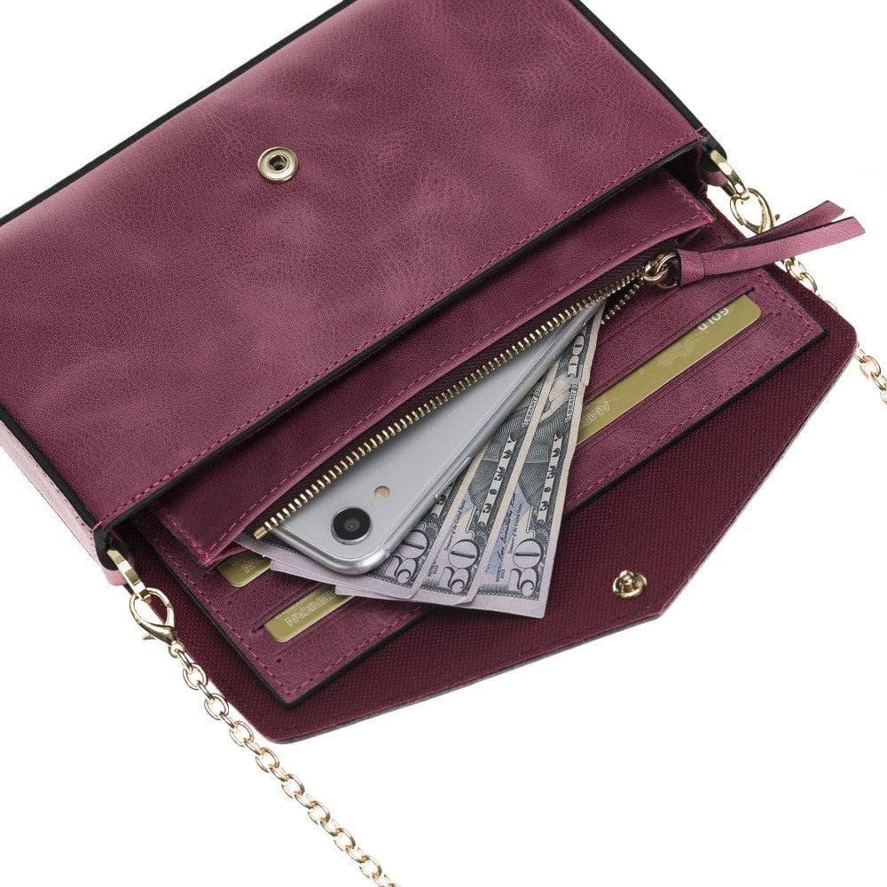 Bayelon Tria Genuine Leather Women Clutch Bag