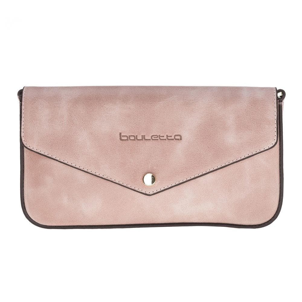 Bayelon Tria Genuine Leather Women Clutch Bag Bisque