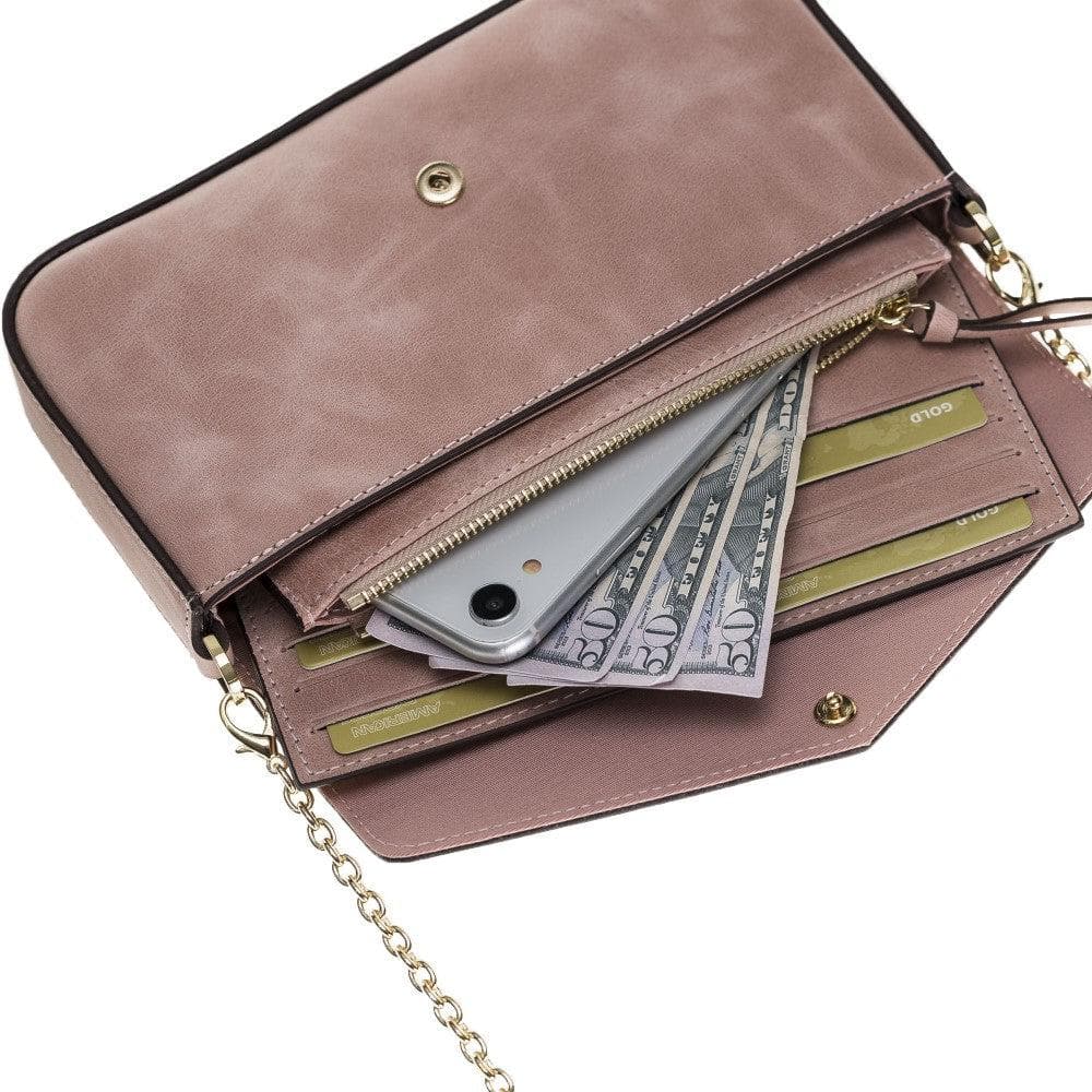 Bayelon Tria Genuine Leather Women Clutch Bag