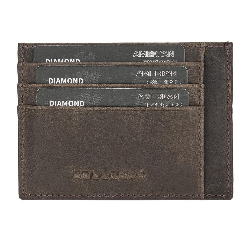 Bouletta BLW18 Leather Card Holder Coffee