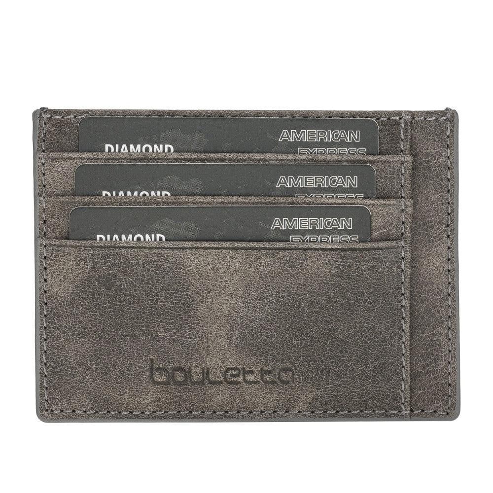 Bouletta BLW18 Leather Card Holder Light Gray