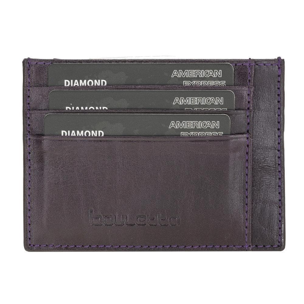Bouletta BLW18 Leather Card Holder Cerise