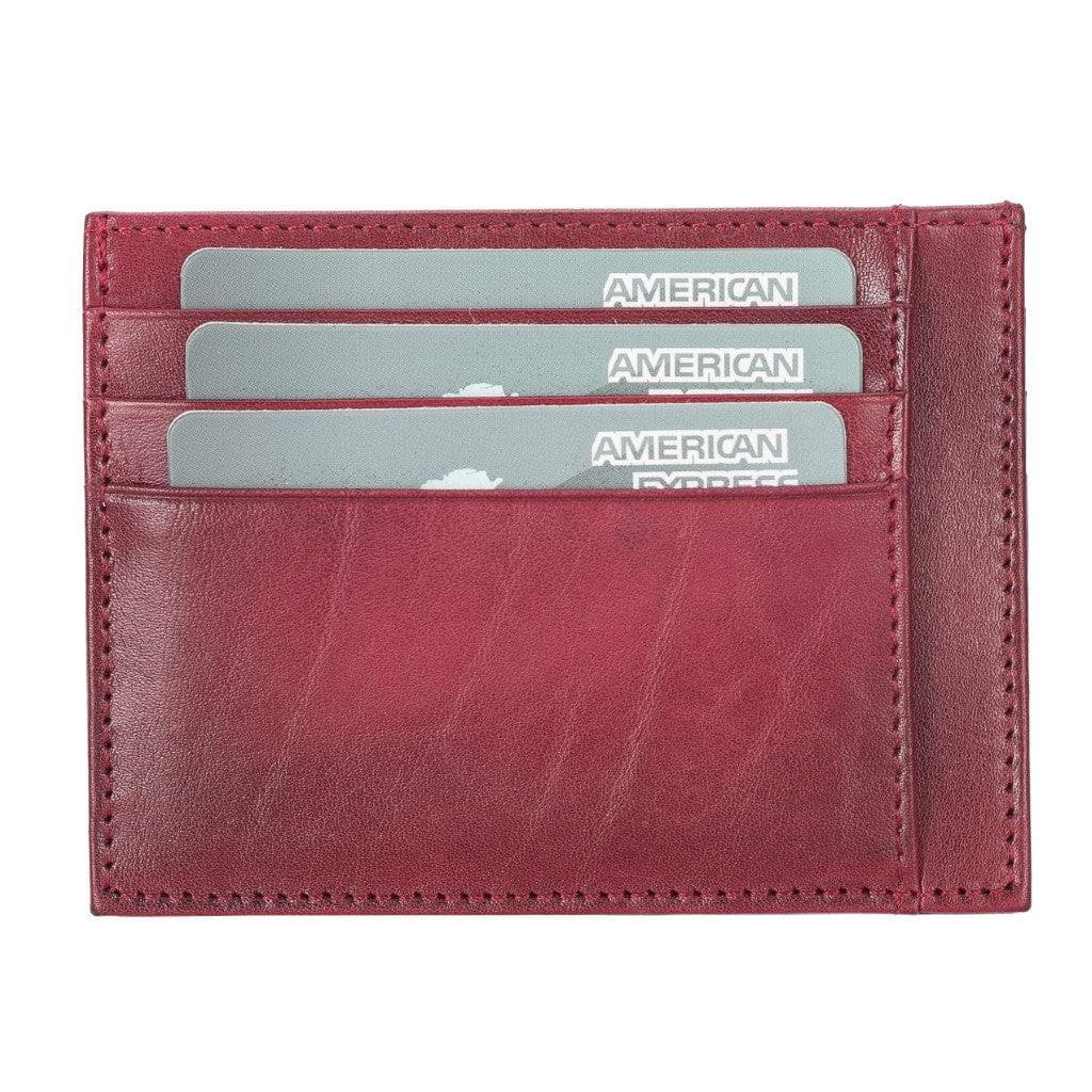 Bouletta BLW18 Leather Card Holder Red
