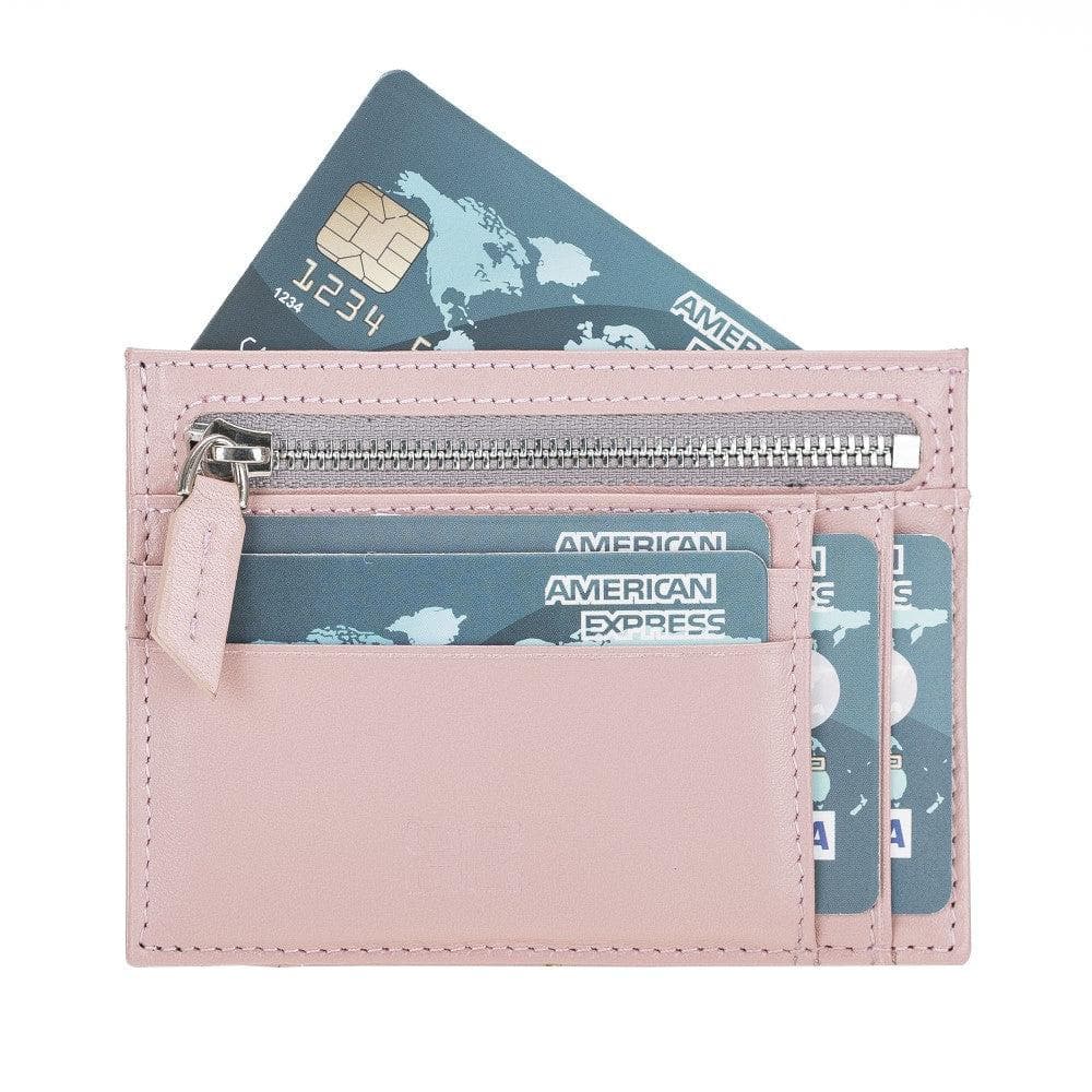 Bayelon Bayelon Zip Leather Card Holder
