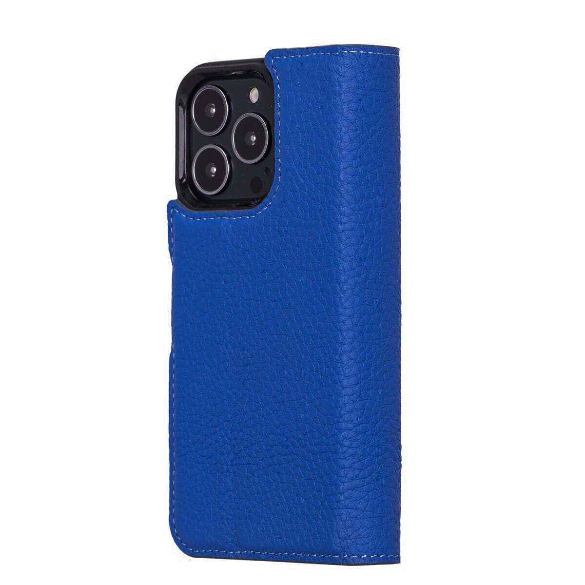 Bayelon iPhone 13 Pro Leather Wallet Case with Kickstand