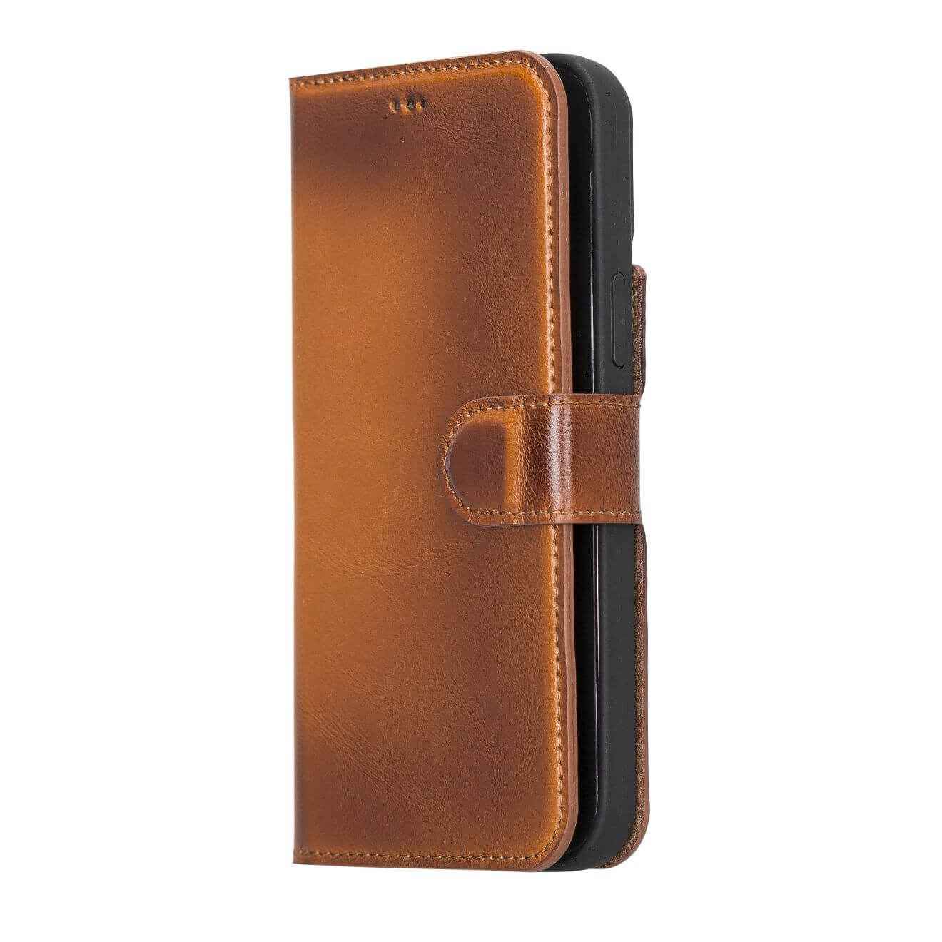 Bayelon iPhone 13 Pro Max Leather Detachable Wallet Case