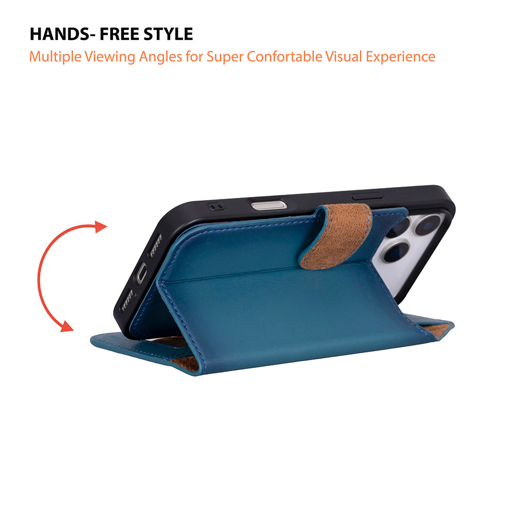 Bouletta Magic iPhone 17 Pro Detachable Leather Wallet Case