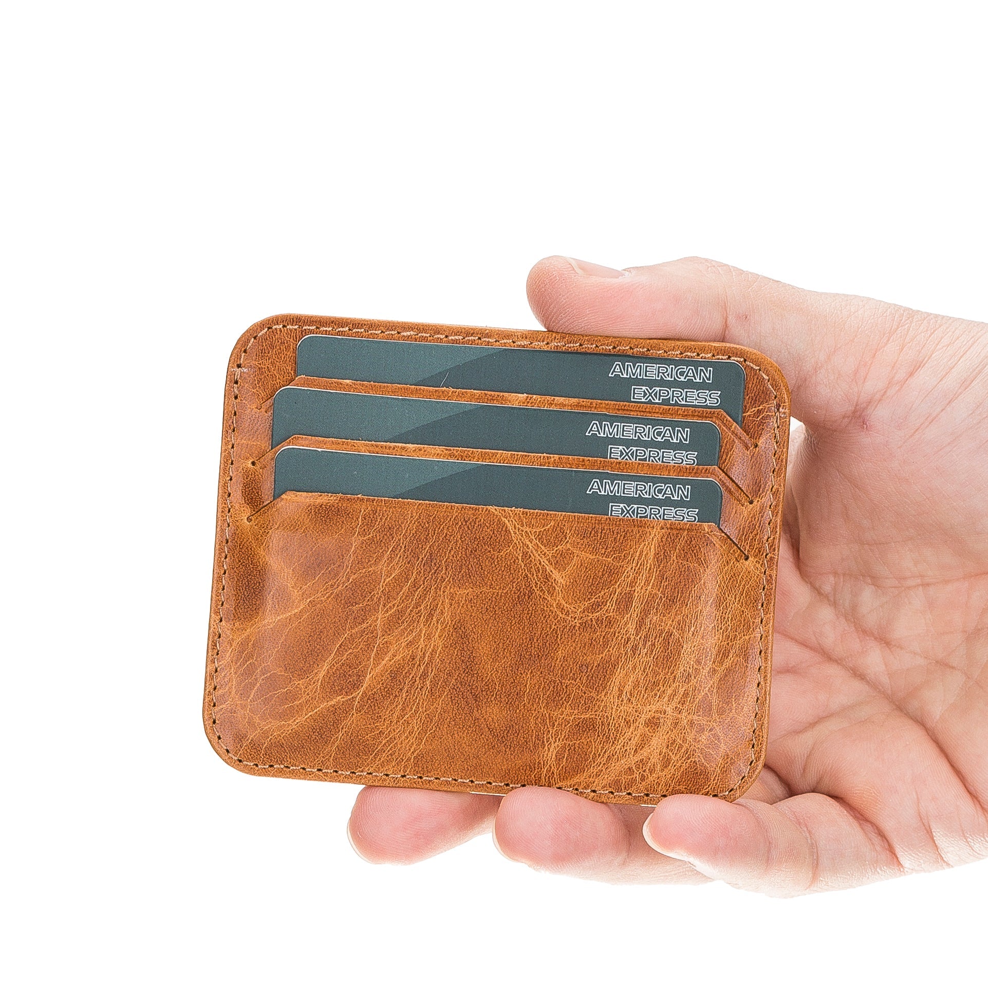 Bayelon Pedro Slim Card Holder Sandy Tan