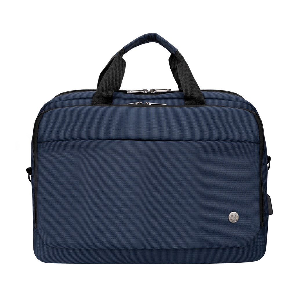 Bayelon Siena Water-Resistant Notebook & Laptop Bag Dark Blue