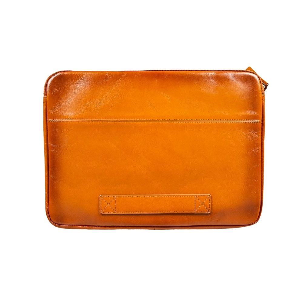Bayelon Awe Leather Laptop & Tablet Sleeve Tan