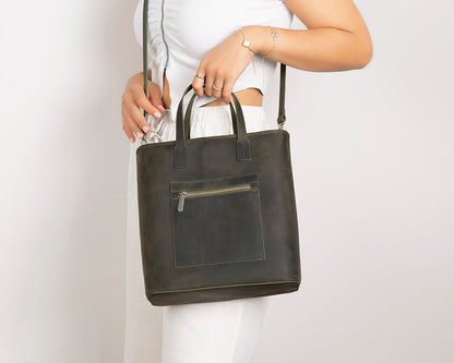 UnBranded Valetto Leather Tote Bag