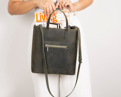 UnBranded Valetto Leather Tote Bag