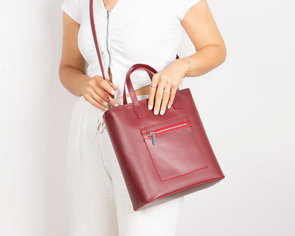 UnBranded Valetto Leather Tote Bag