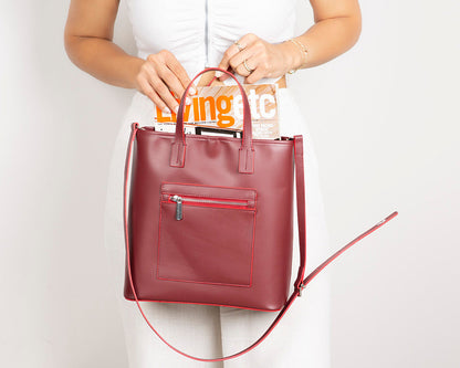 UnBranded Valetto Leather Tote Bag