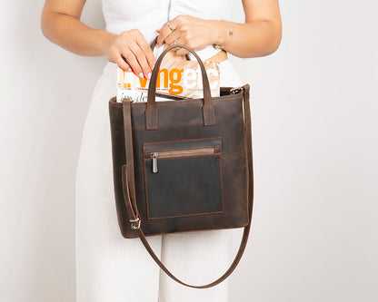 UnBranded Valetto Leather Tote Bag