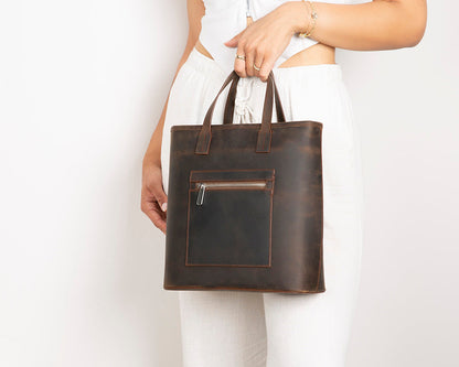 UnBranded Valetto Leather Tote Bag