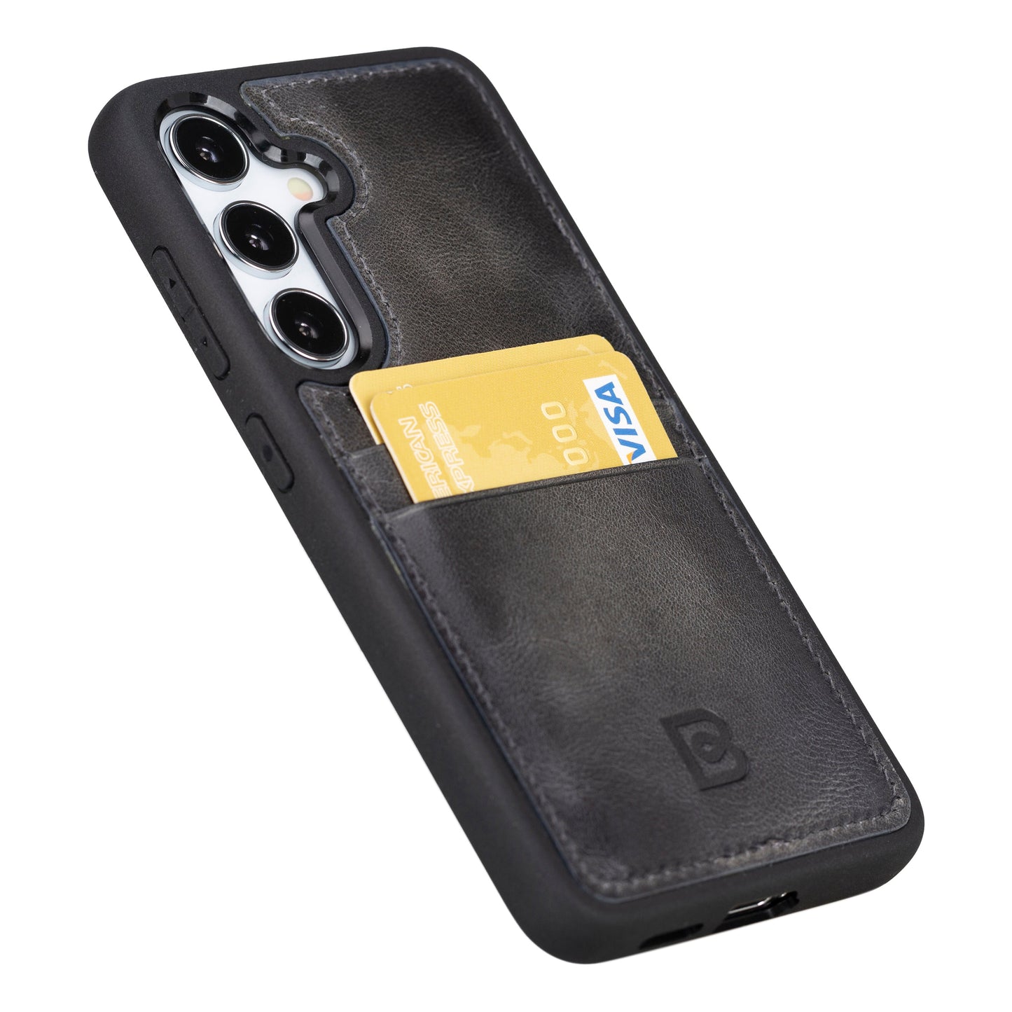 Bouletta Flex Cover Leather Samsung Galaxy S24 Case with Card Holder