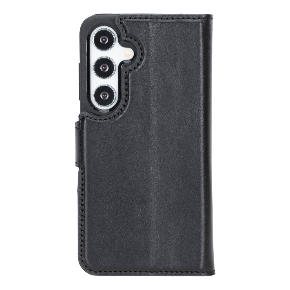 Bayelon Magic Samsung Galaxy S25 Detachable Leather Wallet Case