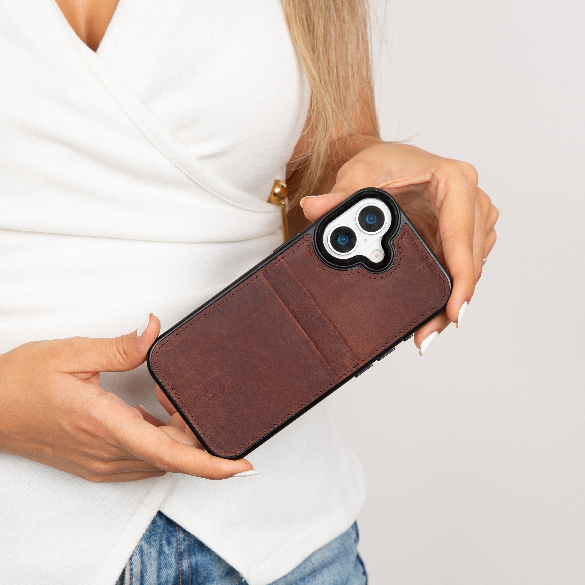 Bouletta Flex Cover Leather iPhone 17 Case with Card Holder